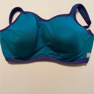 Natori Teal and Purple Bra